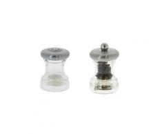 Coffret salière et moulin à poivre Mixte Volte inox De Buyer