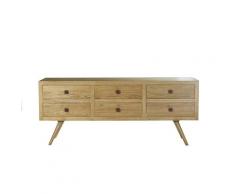 Commode scandinave 6 tiroirs en mindy