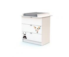 Commode à langer blanc
