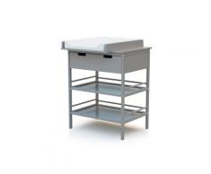 Commode à langer gris 68 x 66 x 90 cm
