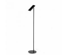 Liseuse led noir acier H110cm