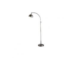 Lampe liseuse en métal argenté