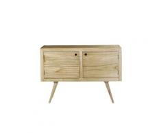Commode scandinave 2 placards en mindy