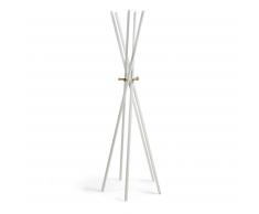 Porte-manteaux Chelsey 170 cm blanc