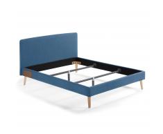 Lit Dyla 150x190 cm bleu foncé