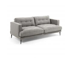 Canapé Tanya 3 places gris 183 cm