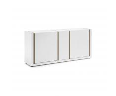 Buffet DE 174 x 79 cm blanc