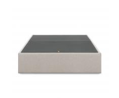 Sommier coffre Matter 140 x 190 cm beige