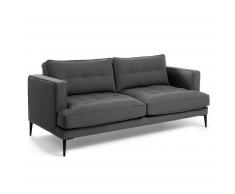 Canapé Tanya gris foncé 183 cm