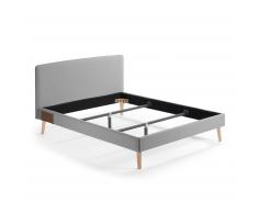 Lit Dyla 160x200 cm gris
