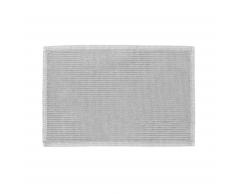 Tapis de bain Miekki gris clair