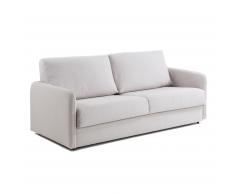 Canapé-lit Kymoon 140 viscoélastique, beige