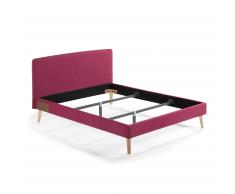Lit Dyla 160x200 cm bordeaux
