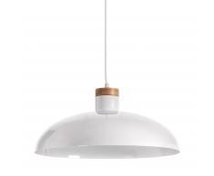 Lampe suspension Gotram blanc
