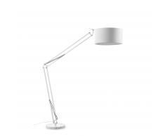 Lampadaire Volta, blanc