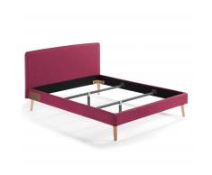 Lit Dyla 150x190 cm bordeaux