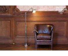 Lampe liseuse orientable en métal
