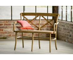 Banc en bois Pampelune finition naturelle