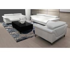 Salon cuir design canapé 3+2+1 collection -Tanaro