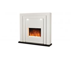 Cheminée éléctrique design à Leds - Kamin Haussmany
