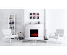 Cheminée éléctrique design à Leds - Kamin Victoria White
