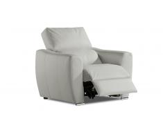 Fauteuil relax électrique en cuir - Agueda
