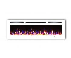 Cheminée électrique encastrable 254 cm - Kamin NICE 100 white