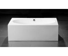 Baignoire îlot rectangulaire design Alceste