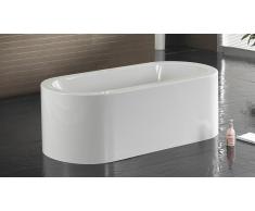 Baignoire îlot design ovale Emiliana