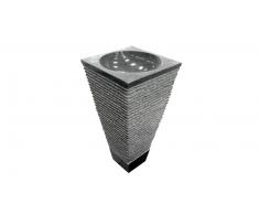 Vasque sur pied en granit gris - Jina
