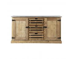 Buffet en pin recyclé Pagnol