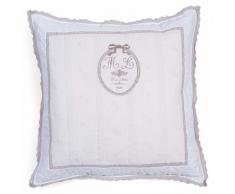 Coussin en lin &eacute;cru 60 x 60 cm SOREL