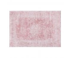 Tapis tissé rose 155x230