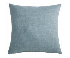 Coussin en tissu bleu 45x45cm ANDY