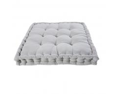 Matelas en coton gris 90x90cm