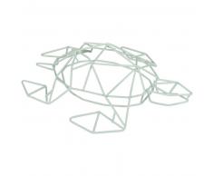 Statuette tortue en métal filaire H21