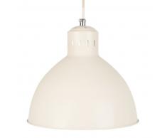 Suspension en m&eacute;tal blanc