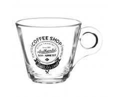 Tasse à café en verre COFFEE SHOP