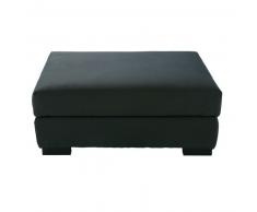 Pouf de canap&eacute; modulable gris anthracite Terence