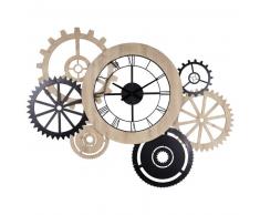 Horloge bicolore L.145cm HIPSTER