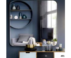 Miroir en m&eacute;tal dor&eacute; 110x110