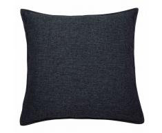 Coussin en tissu gris charbon 60x60