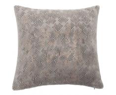Coussin doux gris 40 x 40 cm THEOTIME