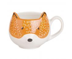 Mug renard en faïence