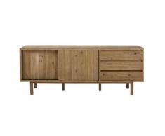 Buffet 2 portes 3 tiroirs en pin recyclé Cappadoce