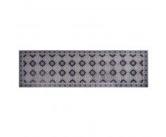 Tapis en vinyle motifs carreaux de ciment 60x199