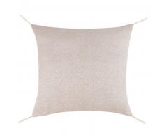 Coussin beige 60x60