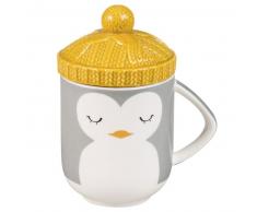 Mug chapeau pingouin en faïence