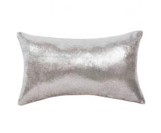 Coussin argent/rose 30 x 50 cm GOLDY