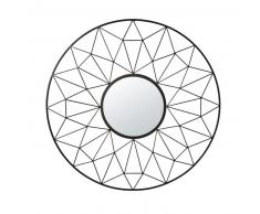 Miroir filaire noir D95